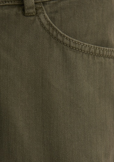  Mavi Haki Kargo Şort 0410287-80769