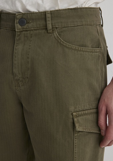  Mavi Haki Kargo Şort 0410287-80769