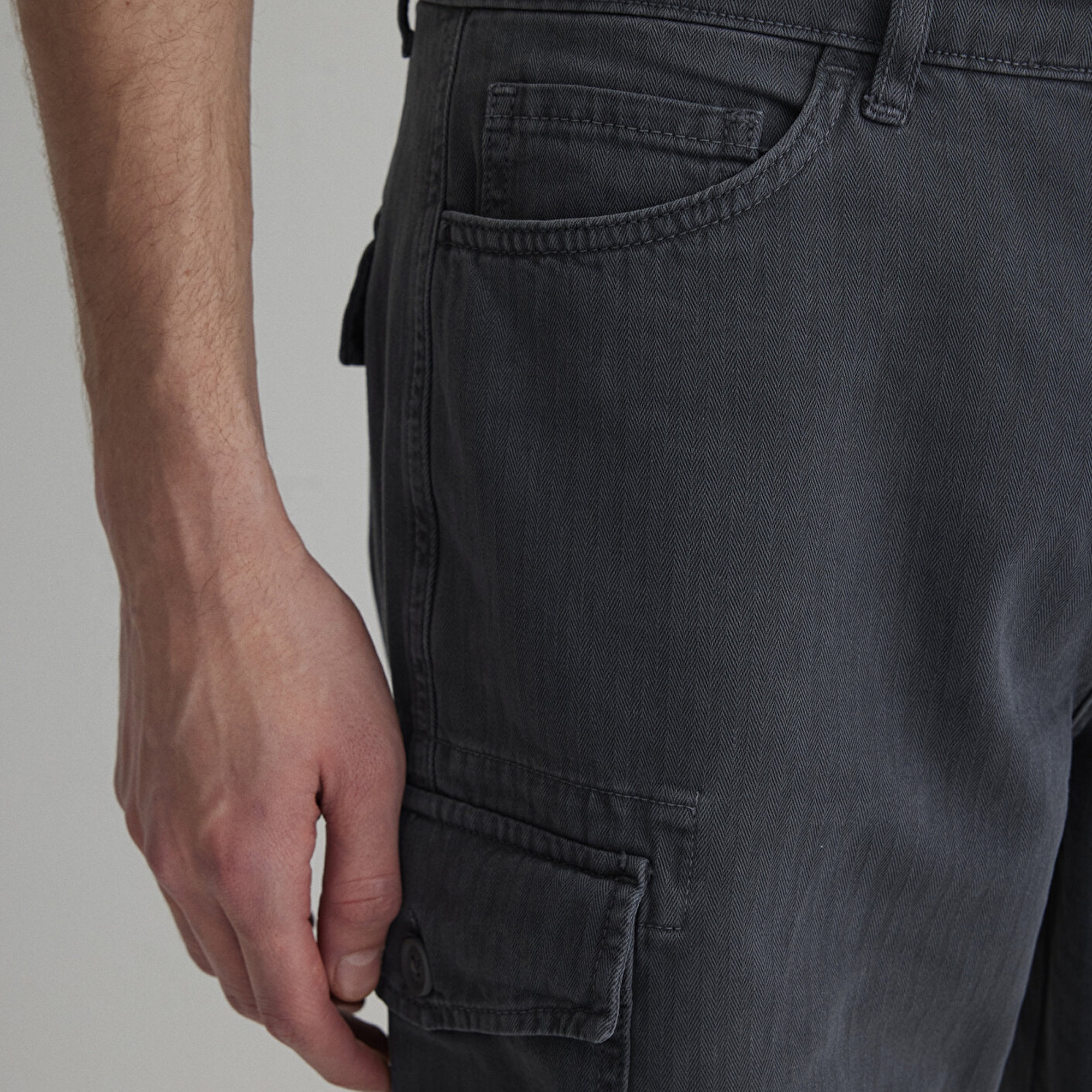 Mavi Lacivert Kargo Şort 0410287-80776