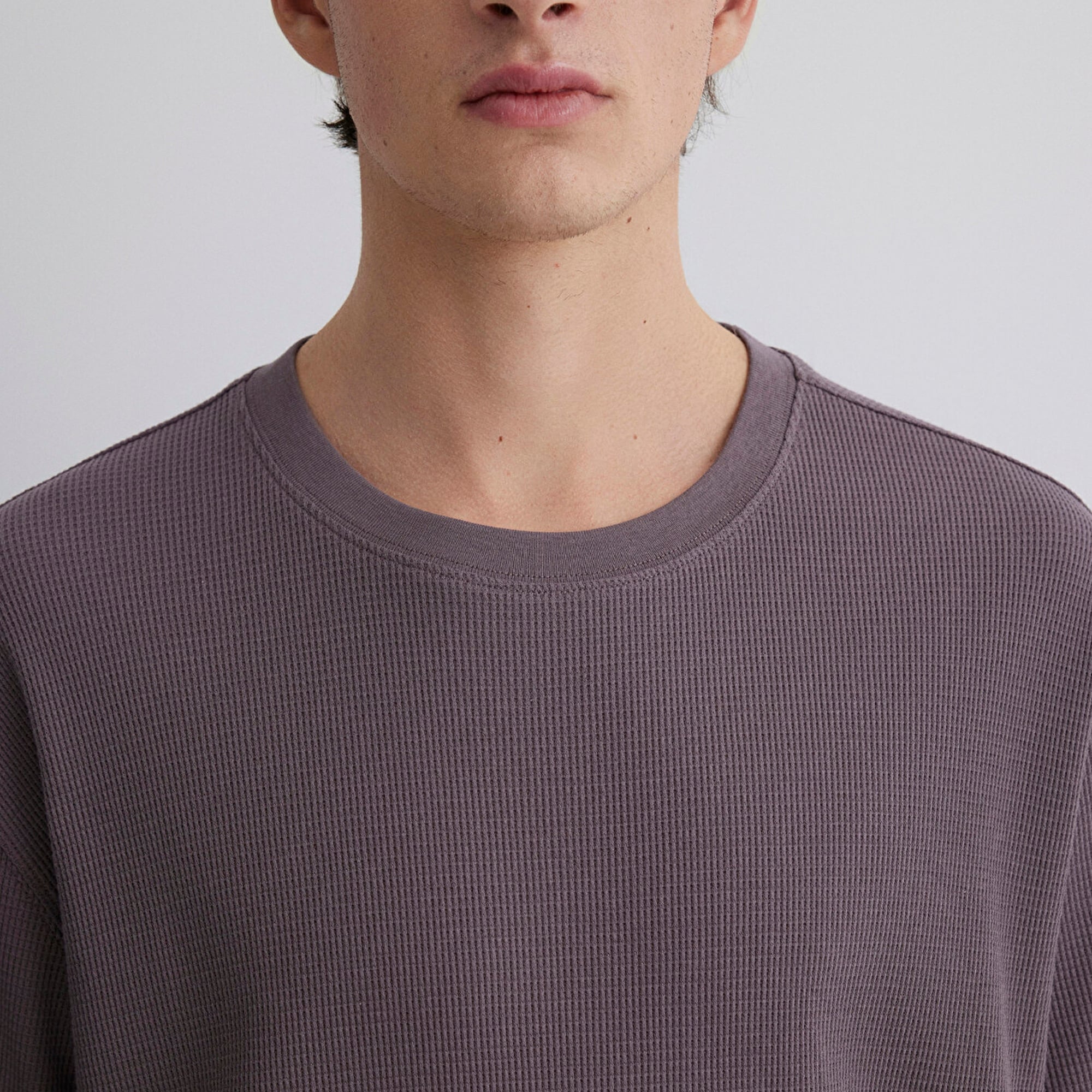 Mavi Mor Tişört Loose Fit / Bol Rahat Kesim 0612724-86683