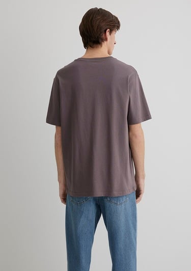  Mavi Always Baskılı Mor Tişört Loose Fit / Bol Rahat Kesim 0612722-86683