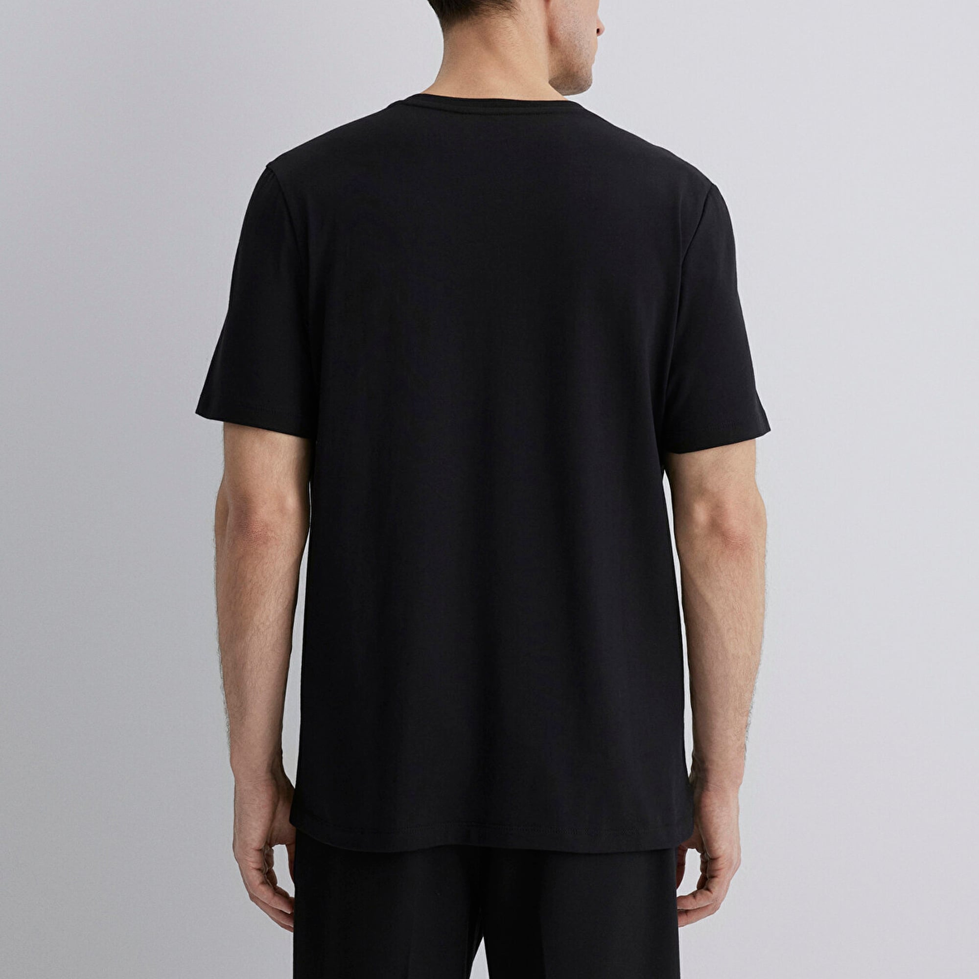 Mavi Mavi Black Siyah Tişört Regular Fit / Normal Kesim 0612689-900