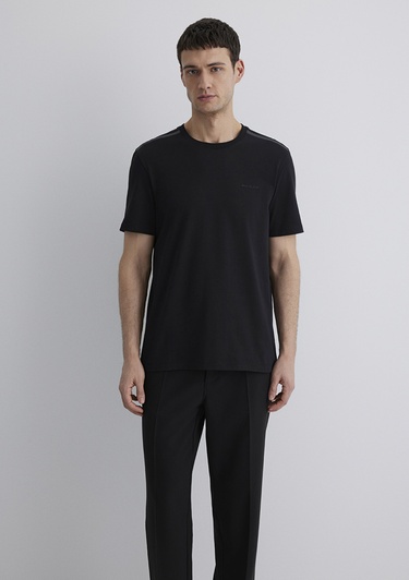  Mavi Mavi Black Siyah Tişört Regular Fit / Normal Kesim 0612689-900