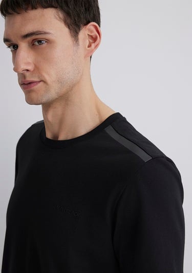  Mavi Mavi Black Siyah Tişört Regular Fit / Normal Kesim 0612689-900