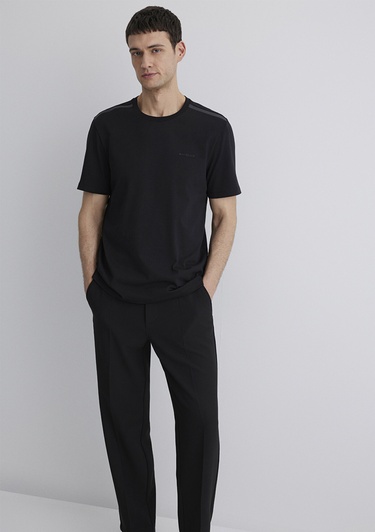  Mavi Mavi Black Siyah Tişört Regular Fit / Normal Kesim 0612689-900