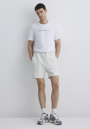  Mavi Gri Şort 0410258-70142