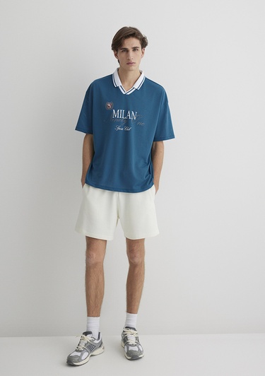  Mavi Ekru Şort 0410252-86420