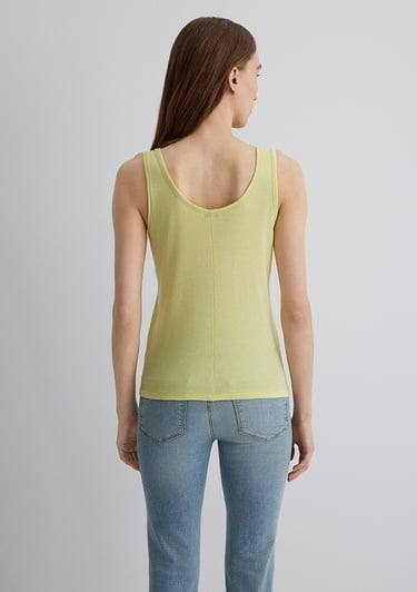  Mavi Sarı Atlet Slim Fit / Dar Kesim 1613211-71309