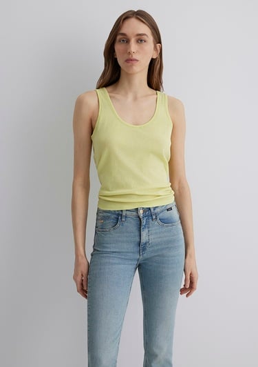  Mavi Sarı Atlet Slim Fit / Dar Kesim 1613211-71309