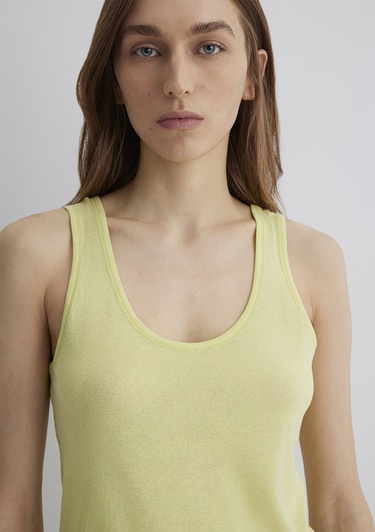  Mavi Sarı Atlet Slim Fit / Dar Kesim 1613211-71309