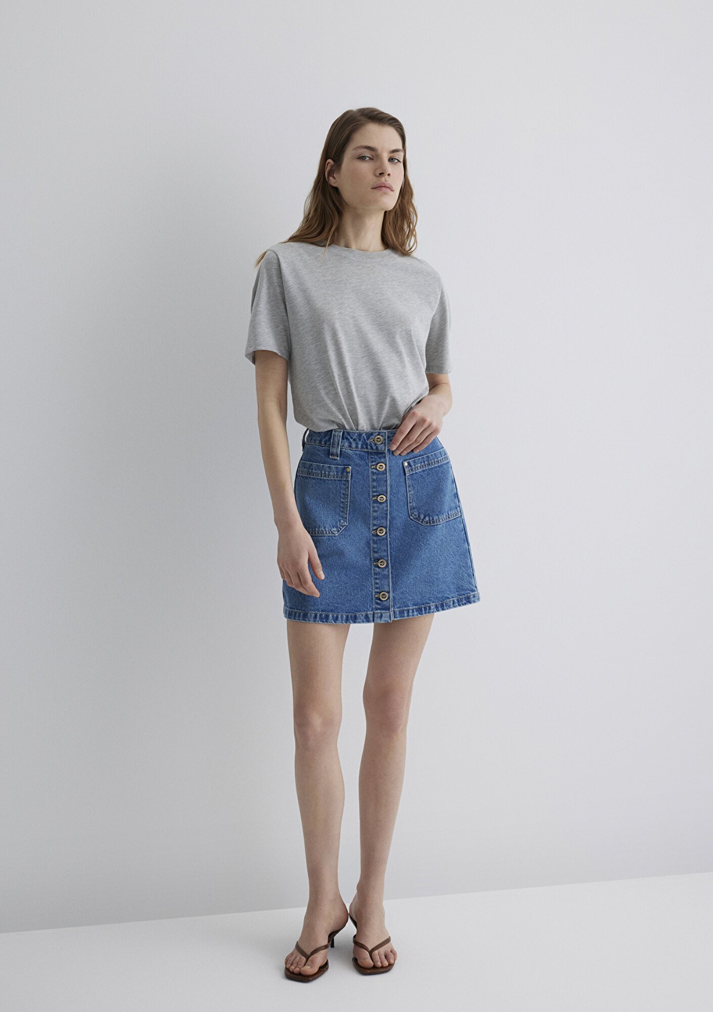  Mavi Silvana Gold Premium Indigo Mavisi Jean Etek 1310404-89219