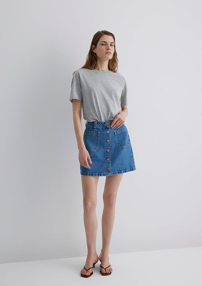  Mavi Silvana Gold Premium Indigo Mavisi Jean Etek 1310404-89219