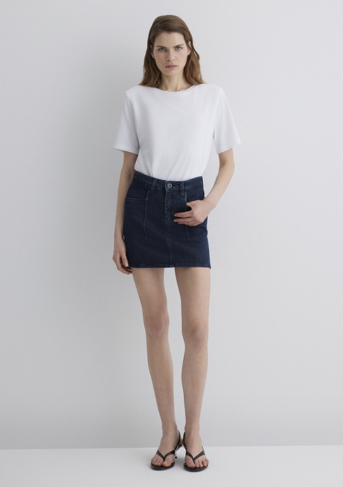  Mavi Shera Gold Premium Koyu Mavi Jean Etek 1310650-89226