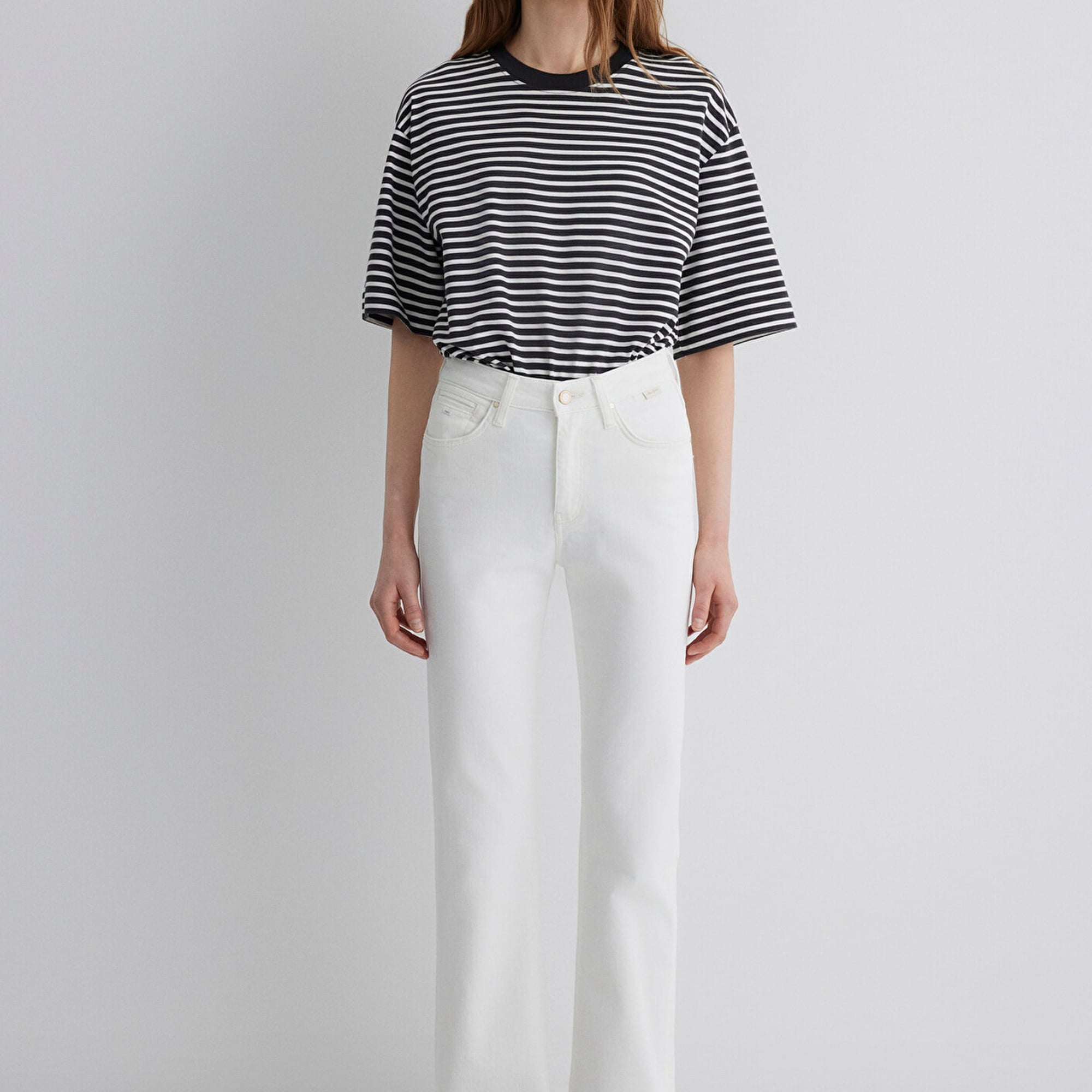 Mavi Bliss Mavi Premium Beyaz Jean Pantolon 101437-89192