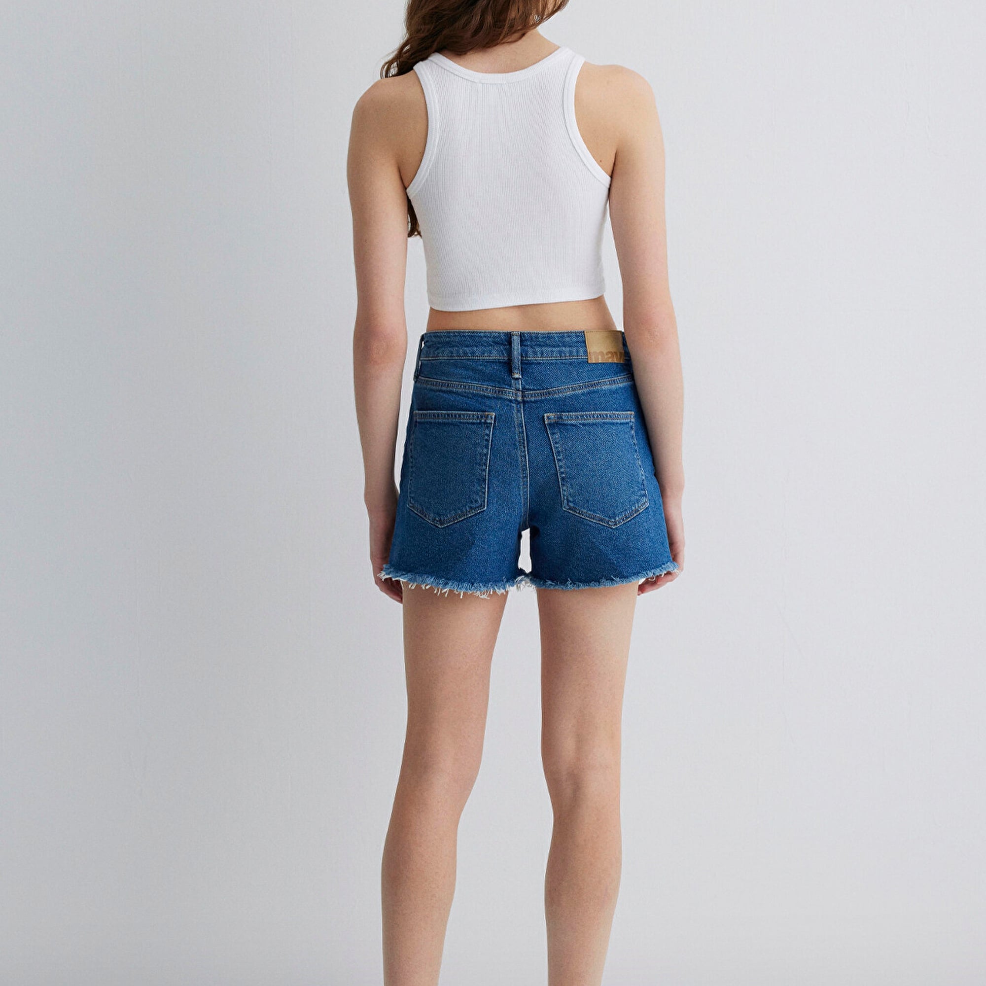 Mavi Heidi 90lar İndigo Mavisi Jean Şort 1410057-88757