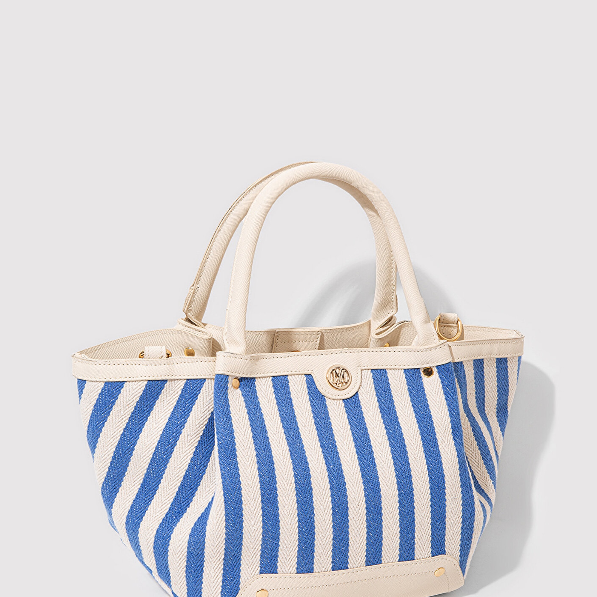 Mavi Mavi Çizgili Omuz Çantası 1913094-22189