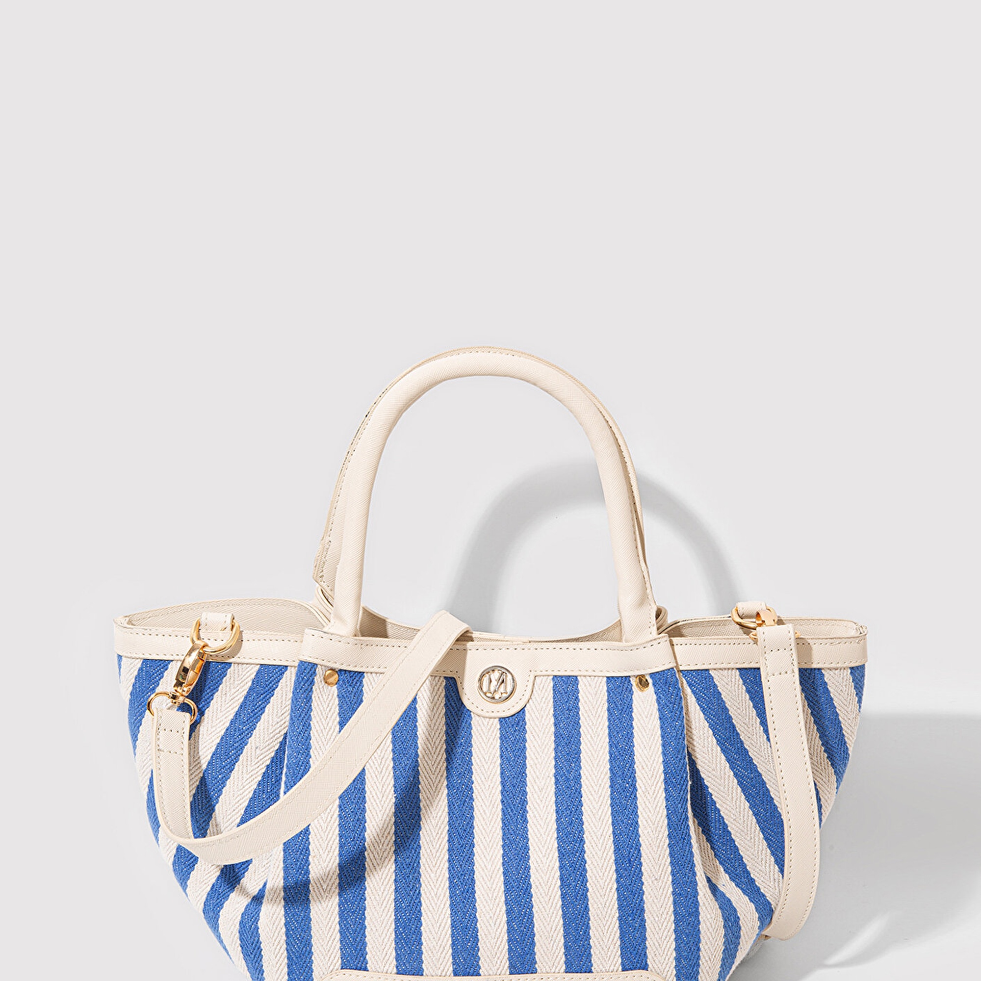 Mavi Mavi Çizgili Omuz Çantası 1913094-22189