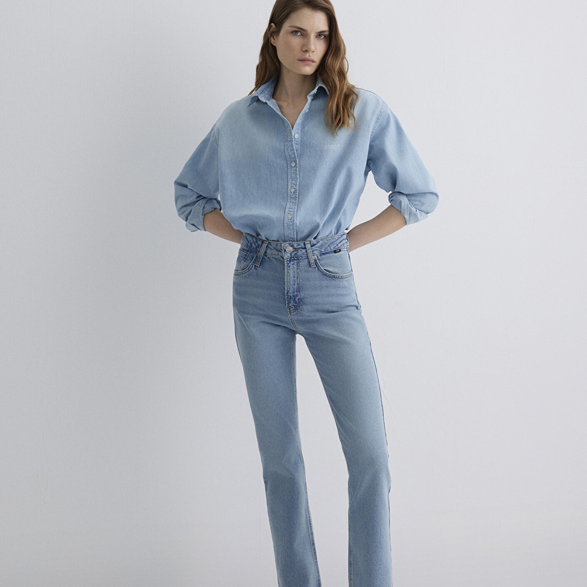 Mavi Rockstar Iconic Gölgeli Indigo Mavisi Jean Pantolon 1010762-88193