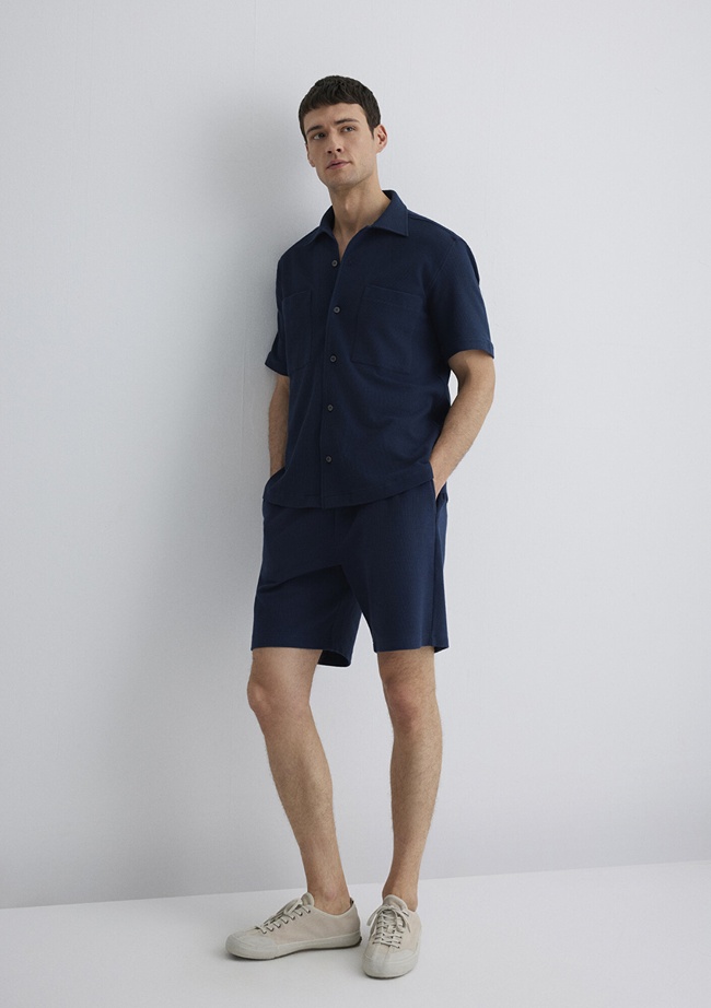  Mavi Lacivert Şort 0410274-70492