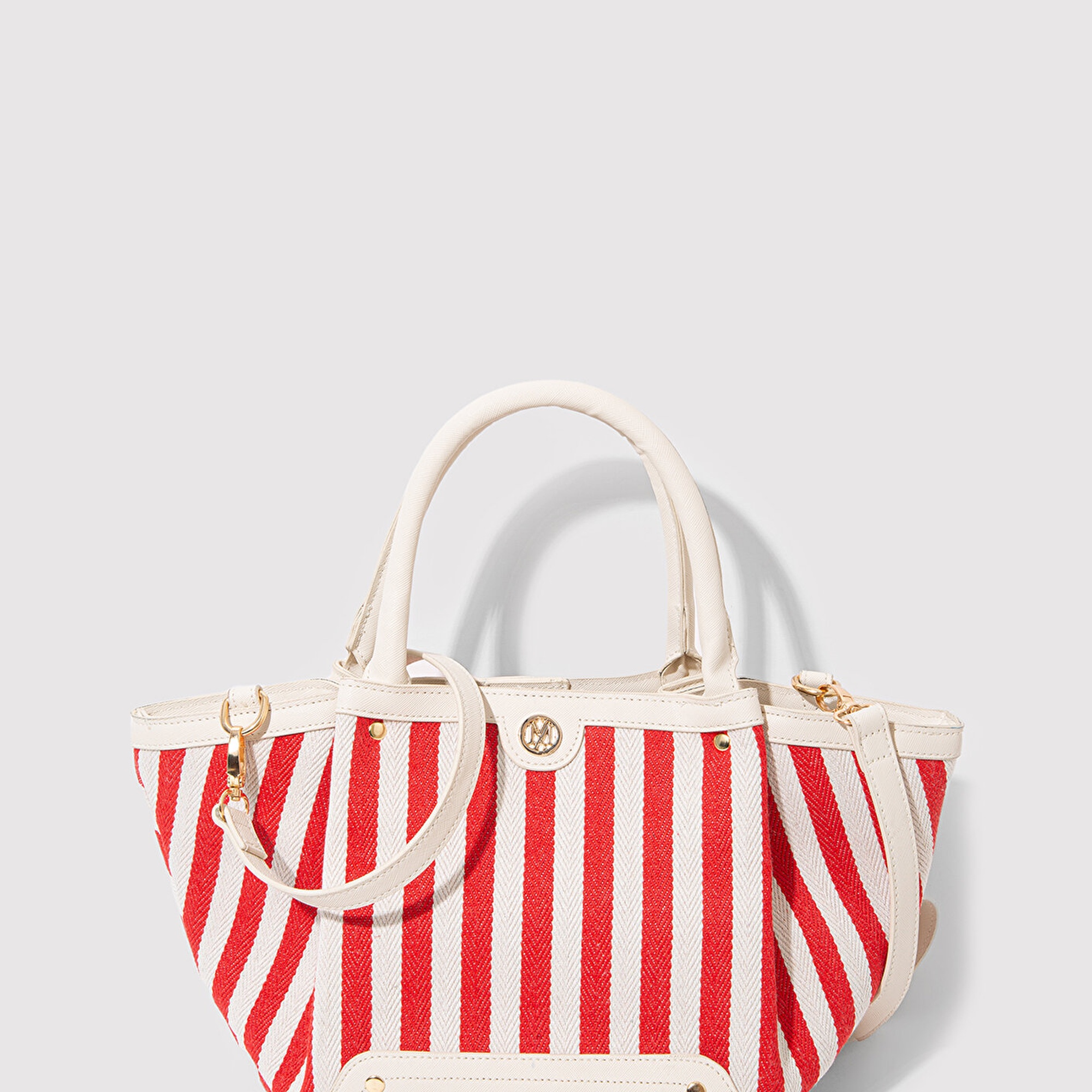 Mavi Kırmızı Çizgili Omuz Çantası 1913094-29781