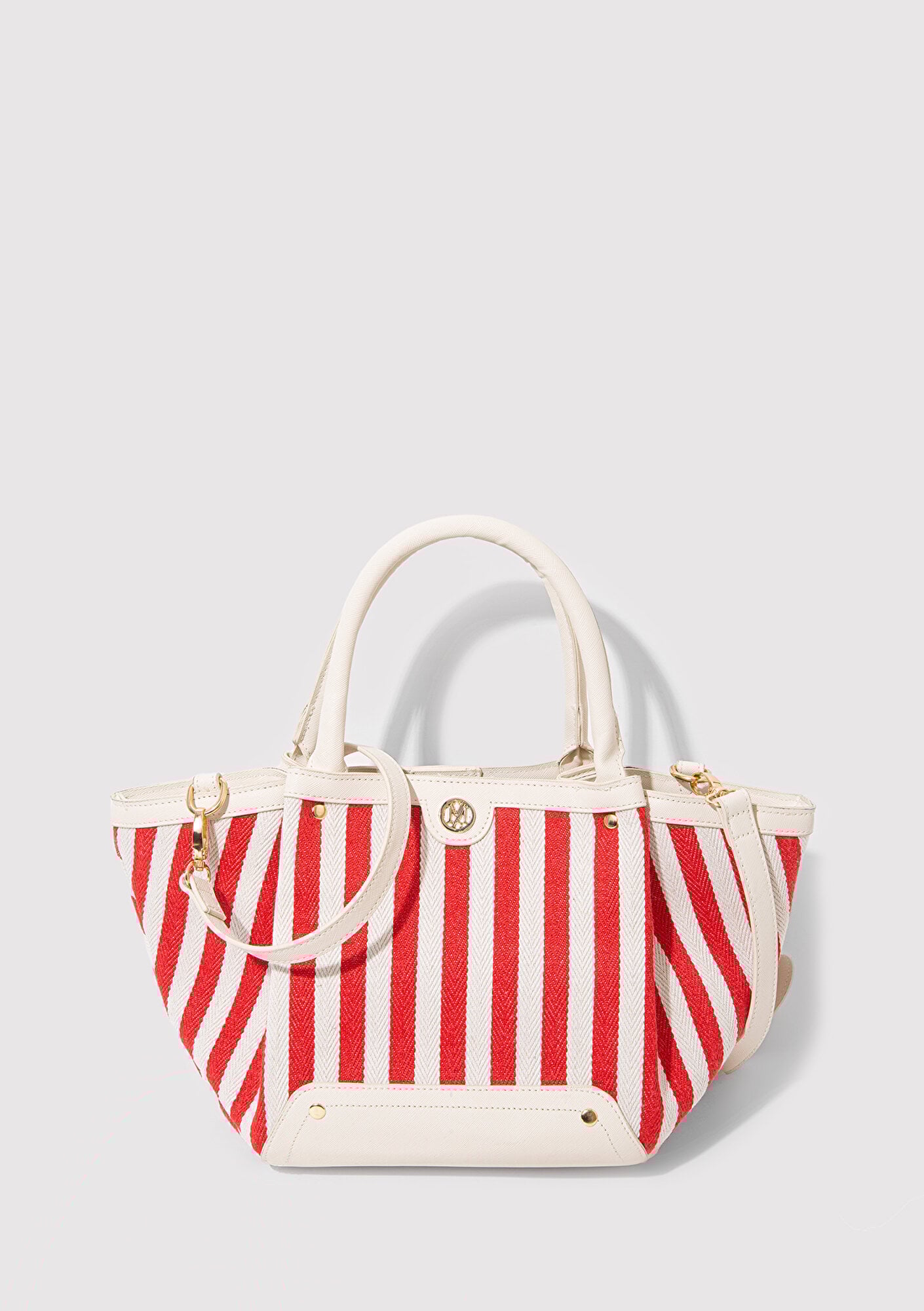  Mavi Kırmızı Çizgili Omuz Çantası 1913094-29781