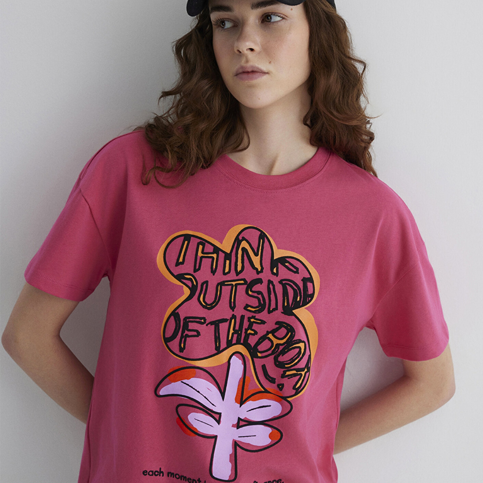 Mavi Miami Nakışlı Siyah Şapka 1913314-900