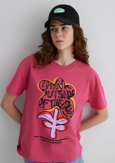  Mavi Miami Nakışlı Siyah Şapka 1913314-900