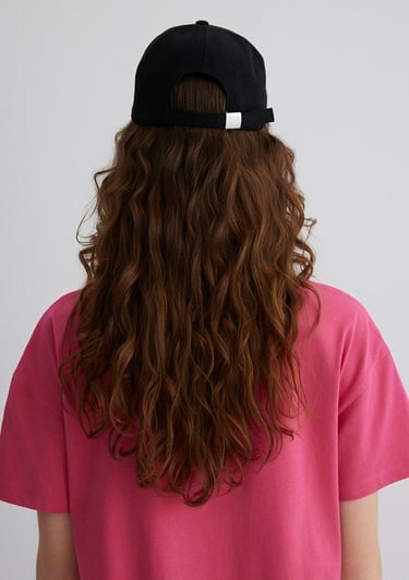  Mavi Miami Nakışlı Siyah Şapka 1913314-900