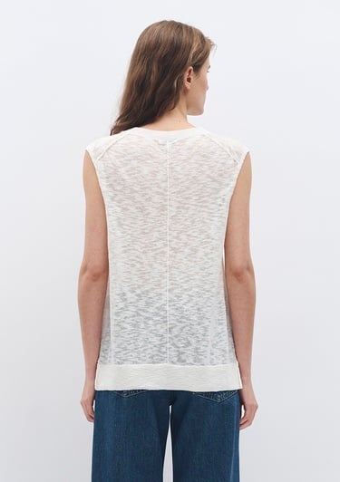  Mavi Ekru Triko Top 1710671-70057