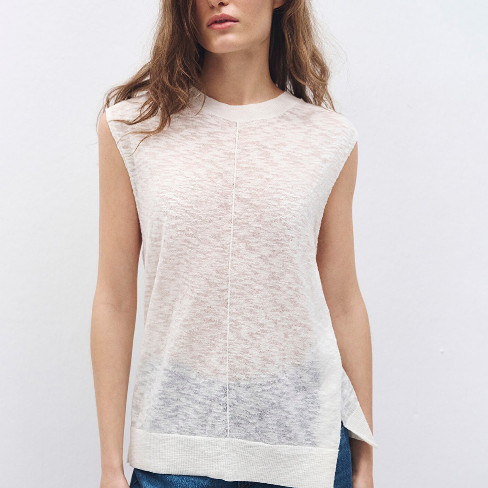 Mavi Ekru Triko Top 1710671-70057