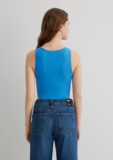  Mavi Mavi Basic Crop Atlet Crop / Kısa Kesim 1613071-70861