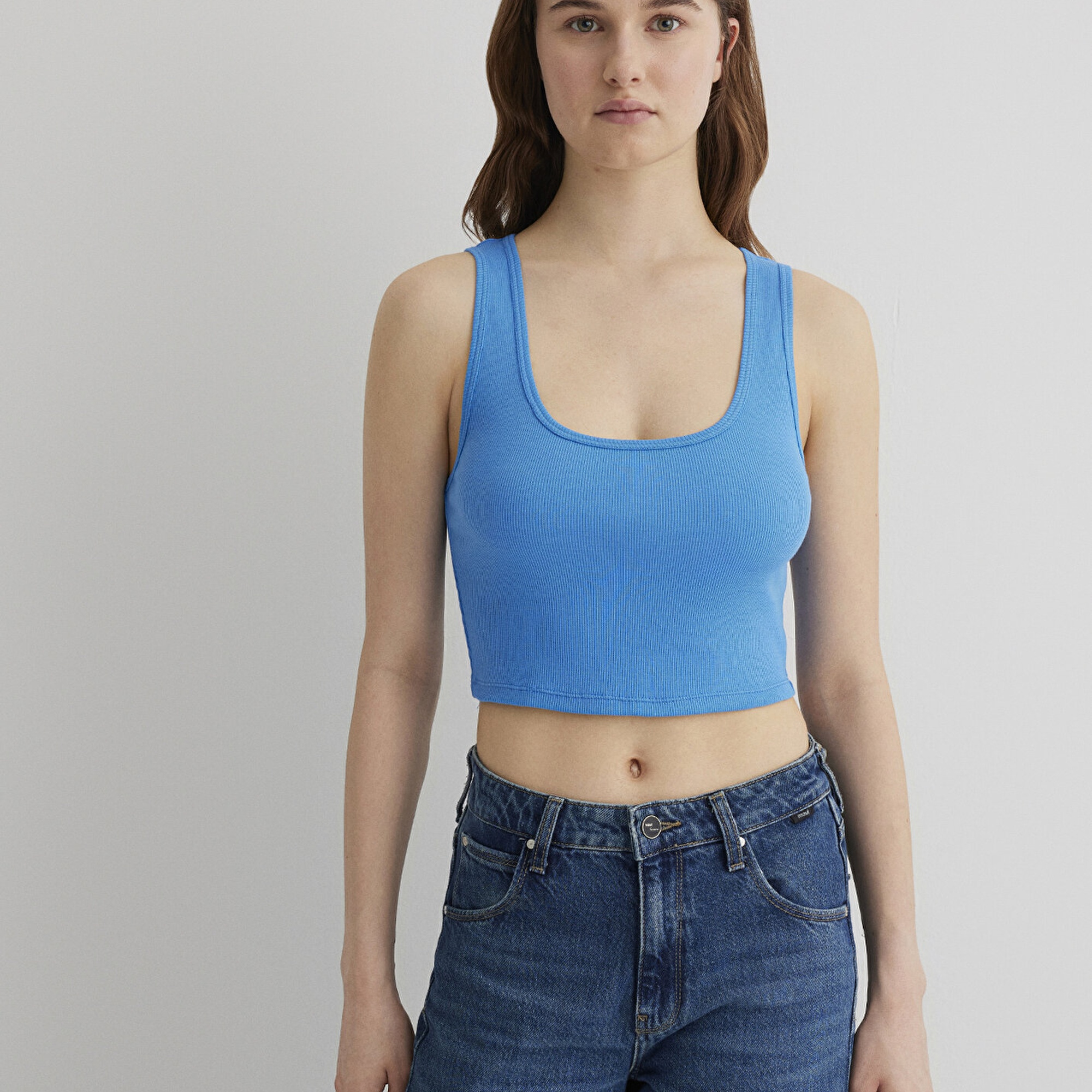 Mavi Mavi Basic Crop Atlet Crop / Kısa Kesim 1613071-70861