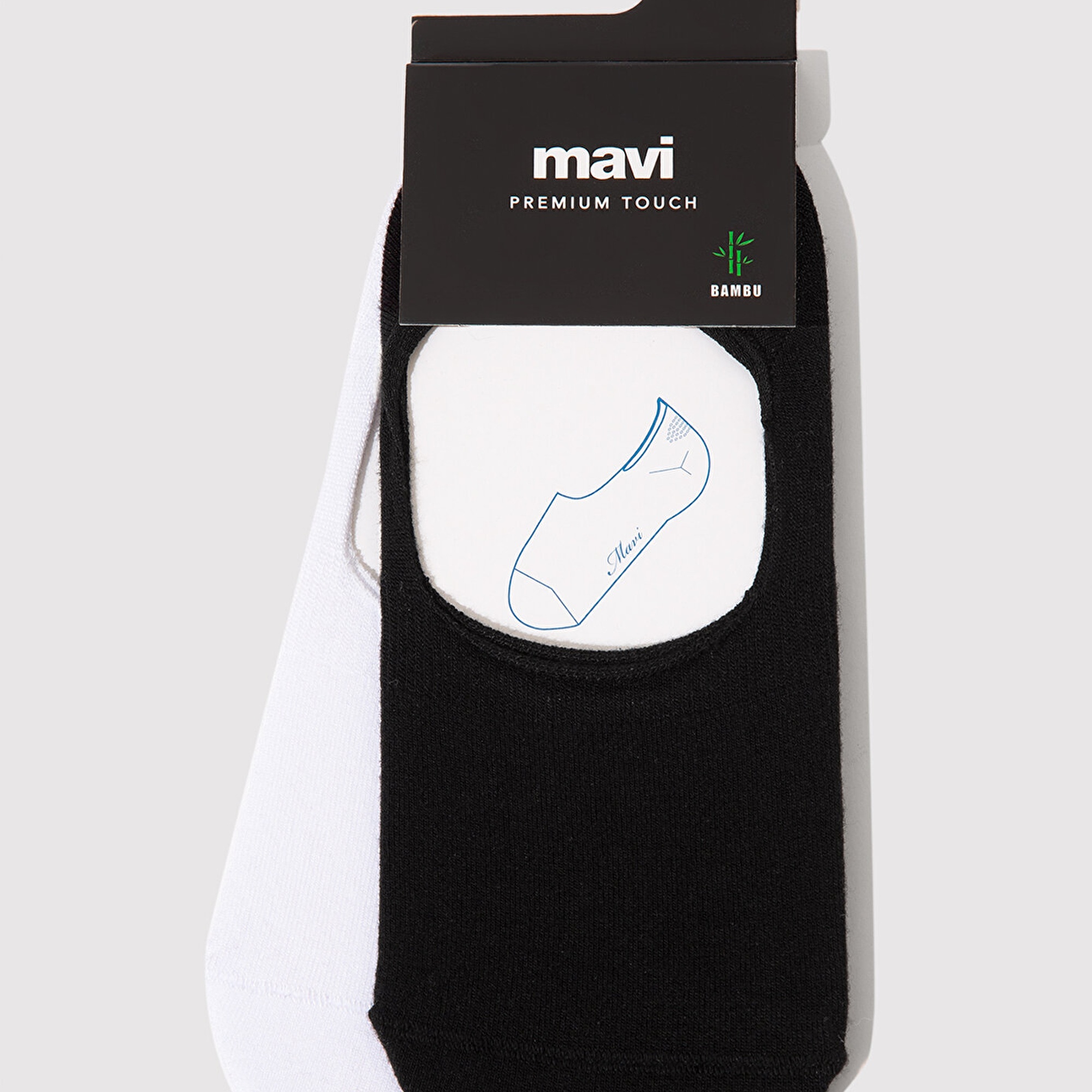 Mavi 2li Babet Çorabı 1913152-28458