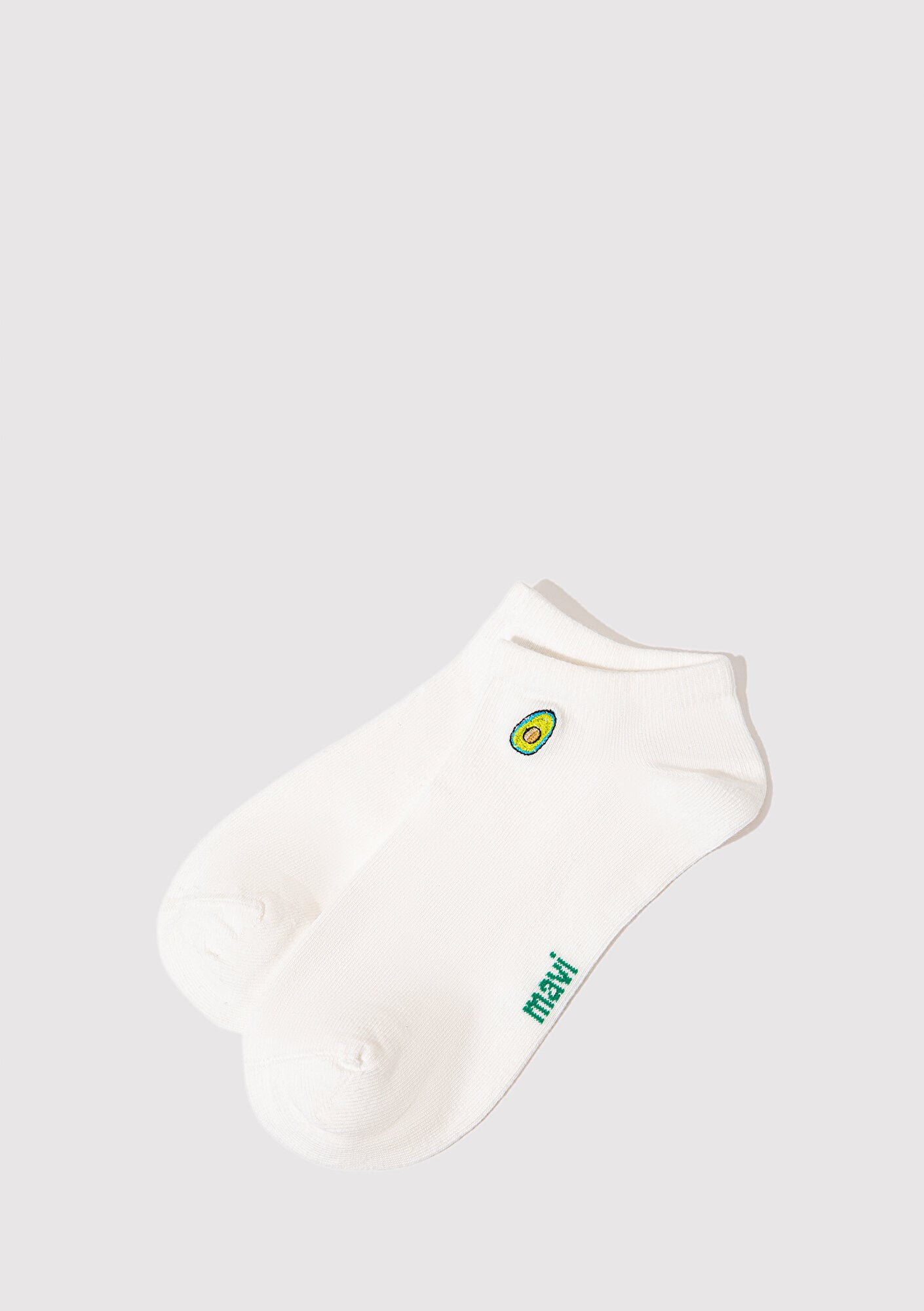  Mavi Beyaz Babet Çorabı 1913157-620