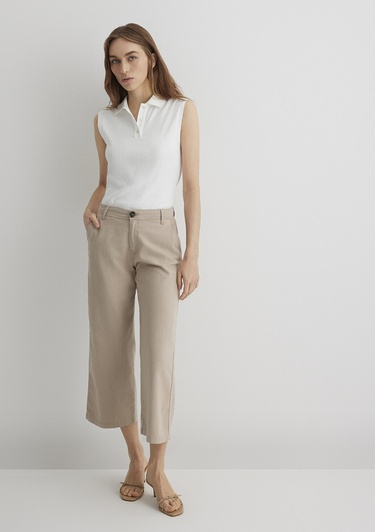  Mavi Bej Pantolon 1010884-82393