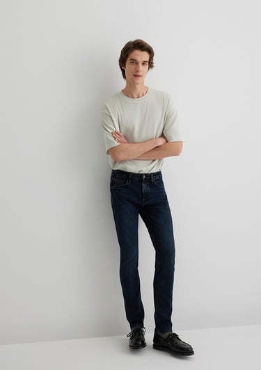  Mavi Jake 90lar TOKK Mürekkep Mavi Jean Pantolon 0042282944