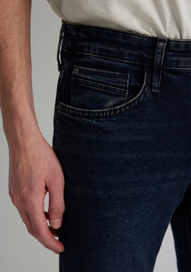  Mavi Jake 90lar TOKK Mürekkep Mavi Jean Pantolon 0042282944