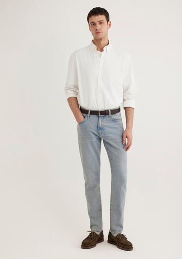  Mavi Milan Classic Denim Vintage Açık Mavi Jean Pantolon 0081089772