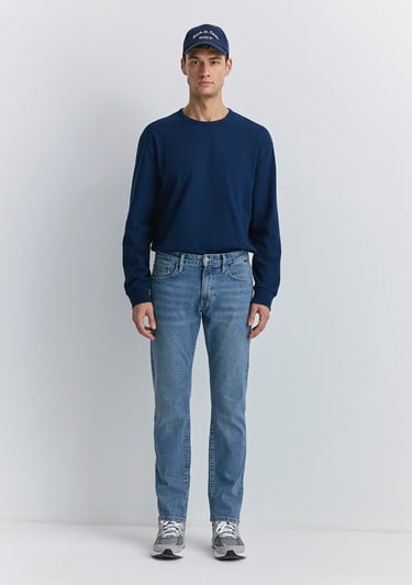  Mavi Hunter 90lar Puslu Vintage Açık Mavi Jean Pantolon 0020289268