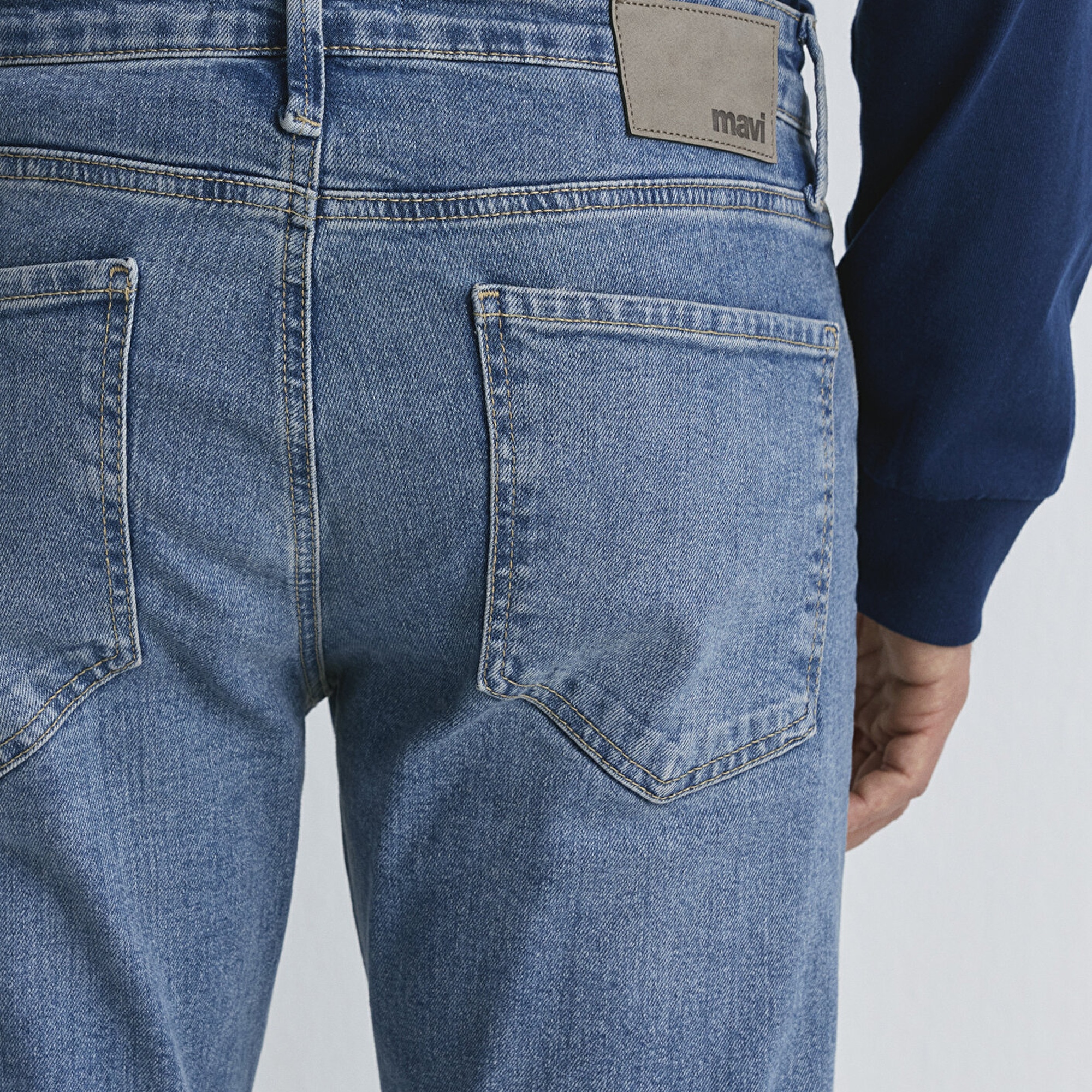 Mavi Hunter 90lar Puslu Vintage Açık Mavi Jean Pantolon 0020289268