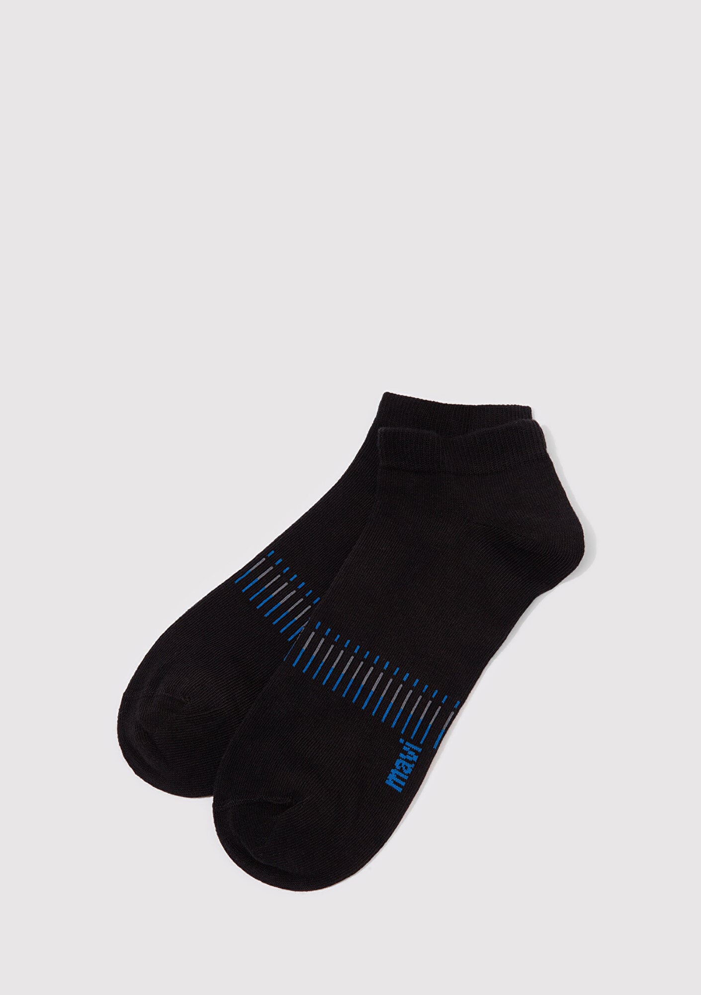  Mavi Siyah Patik Çorap 092577-900