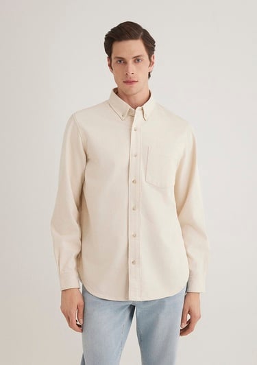  Mavi Jayden Classic Denim Ekru Jean Gömlek Regular Fit / Normal Kesim 0211065-89293