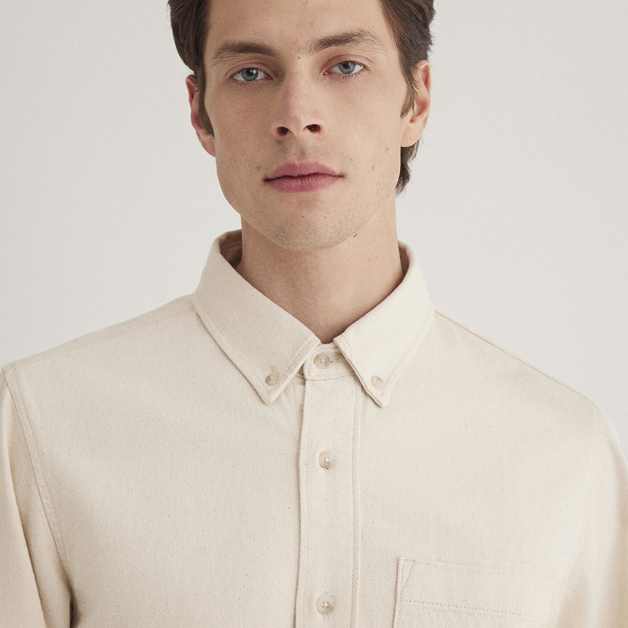 Mavi Jayden Classic Denim Ekru Jean Gömlek Regular Fit / Normal Kesim 0211065-89293