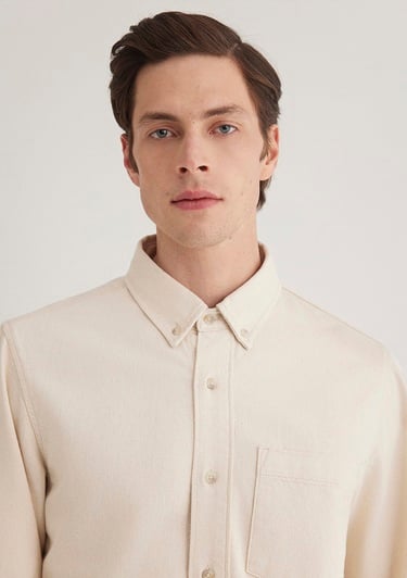  Mavi Jayden Classic Denim Ekru Jean Gömlek Regular Fit / Normal Kesim 0211065-89293