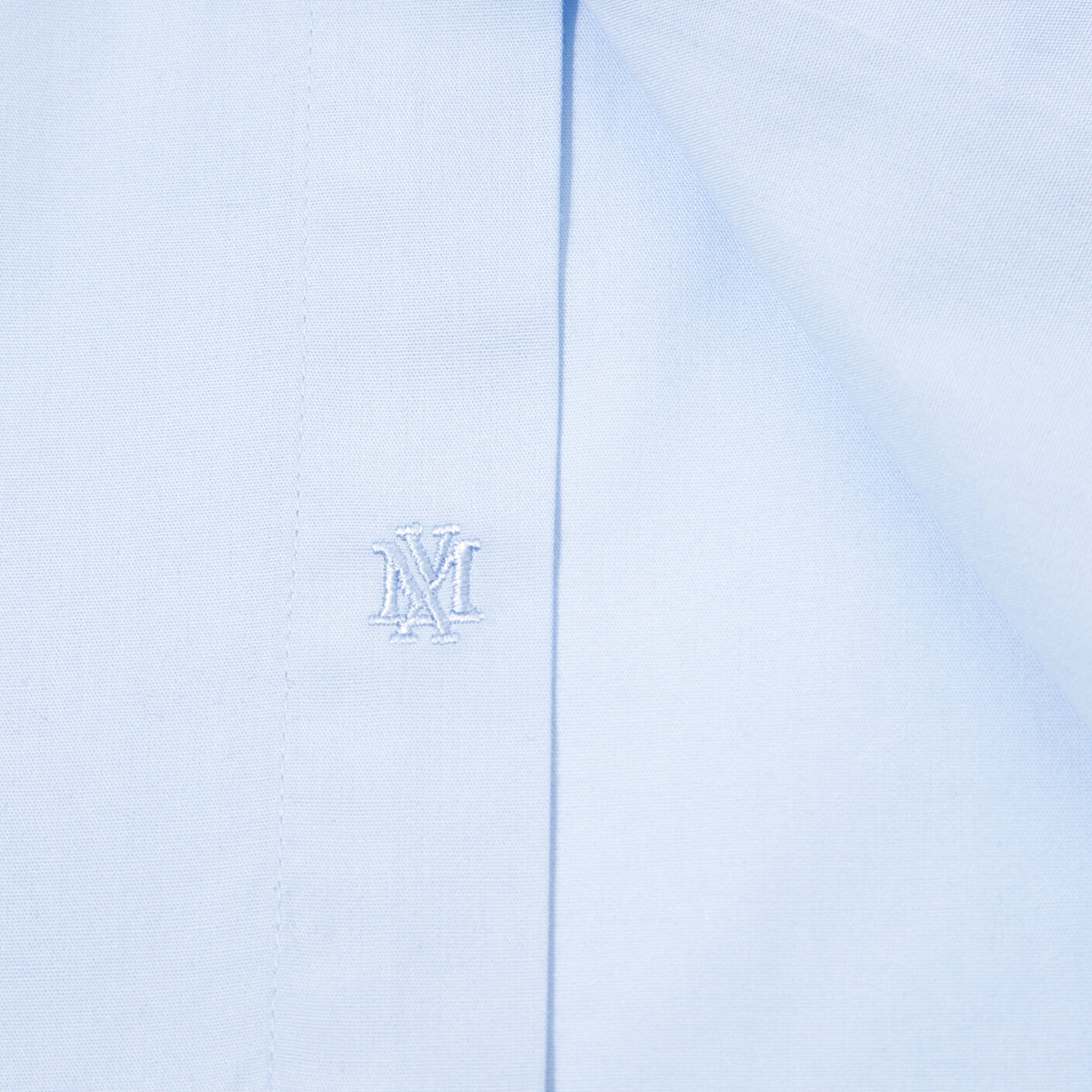 Mavi Kolay Ütülenebilir Mavi Gömlek Slim Fit / Dar Kesim 0211571-90160