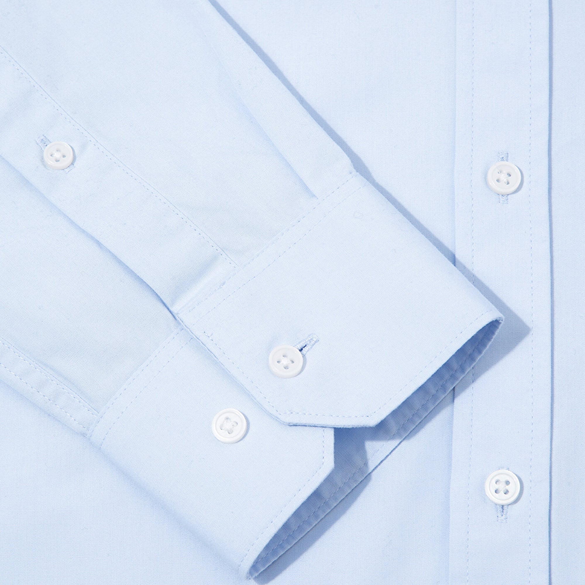 Mavi Kolay Ütülenebilir Mavi Gömlek Slim Fit / Dar Kesim 0211571-90160