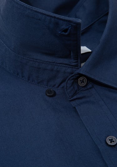  Mavi Kolay Ütülenebilir Lacivert Gömlek Slim Fit / Dar Kesim 0211571-70490