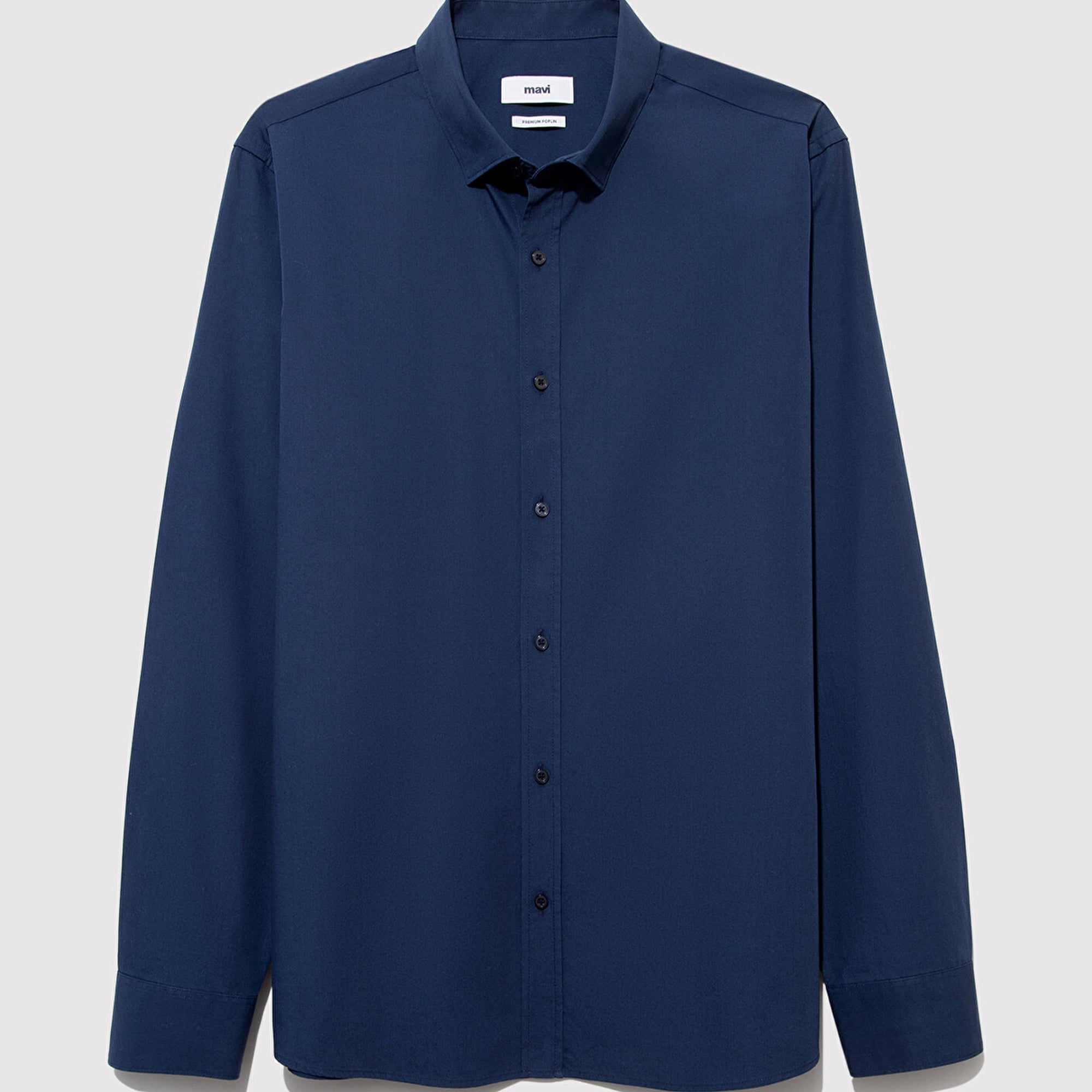 Mavi Kolay Ütülenebilir Lacivert Gömlek Slim Fit / Dar Kesim 0211571-70490