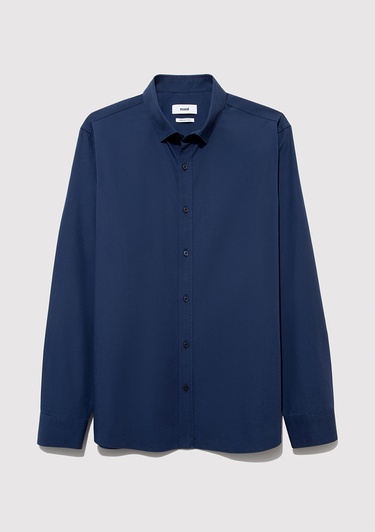  Mavi Kolay Ütülenebilir Lacivert Gömlek Slim Fit / Dar Kesim 0211571-70490