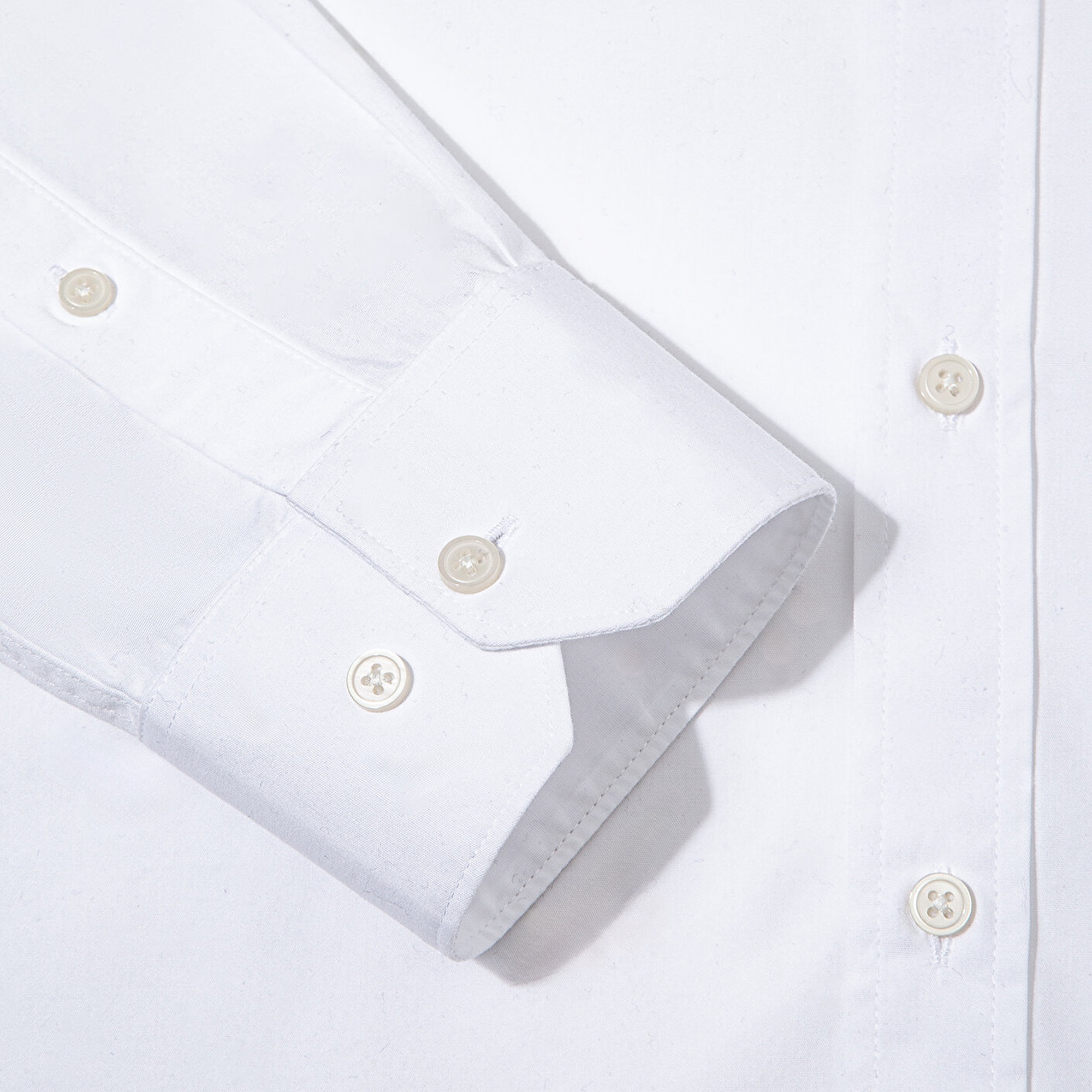 Mavi Kolay Ütülenebilir Beyaz Gömlek Slim Fit / Dar Kesim 0211571-620